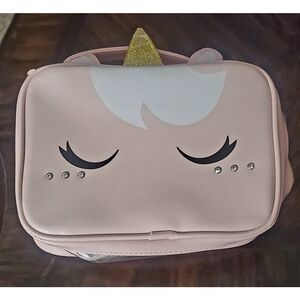 FAO SCHWARTZ LITTLE GIRLS ZIP UP MAKEUP BAG